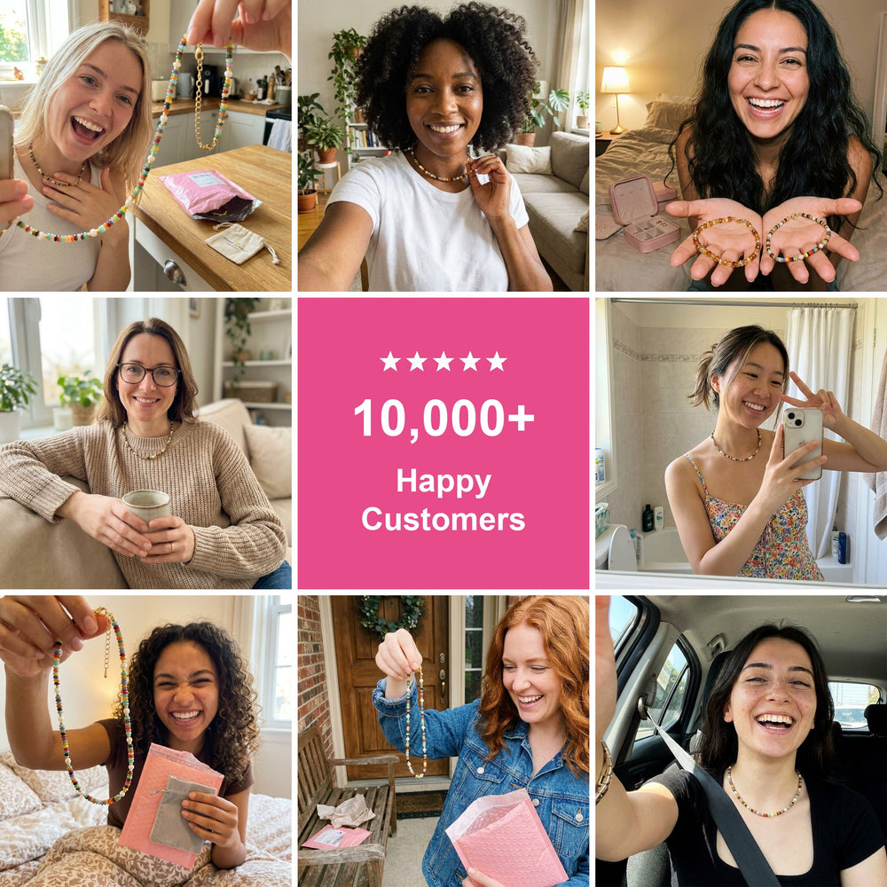 10,000+ happy Aura necklace customers