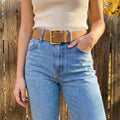 Sienna – The wide gold-buckle belt