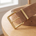 Sienna – The wide gold-buckle belt