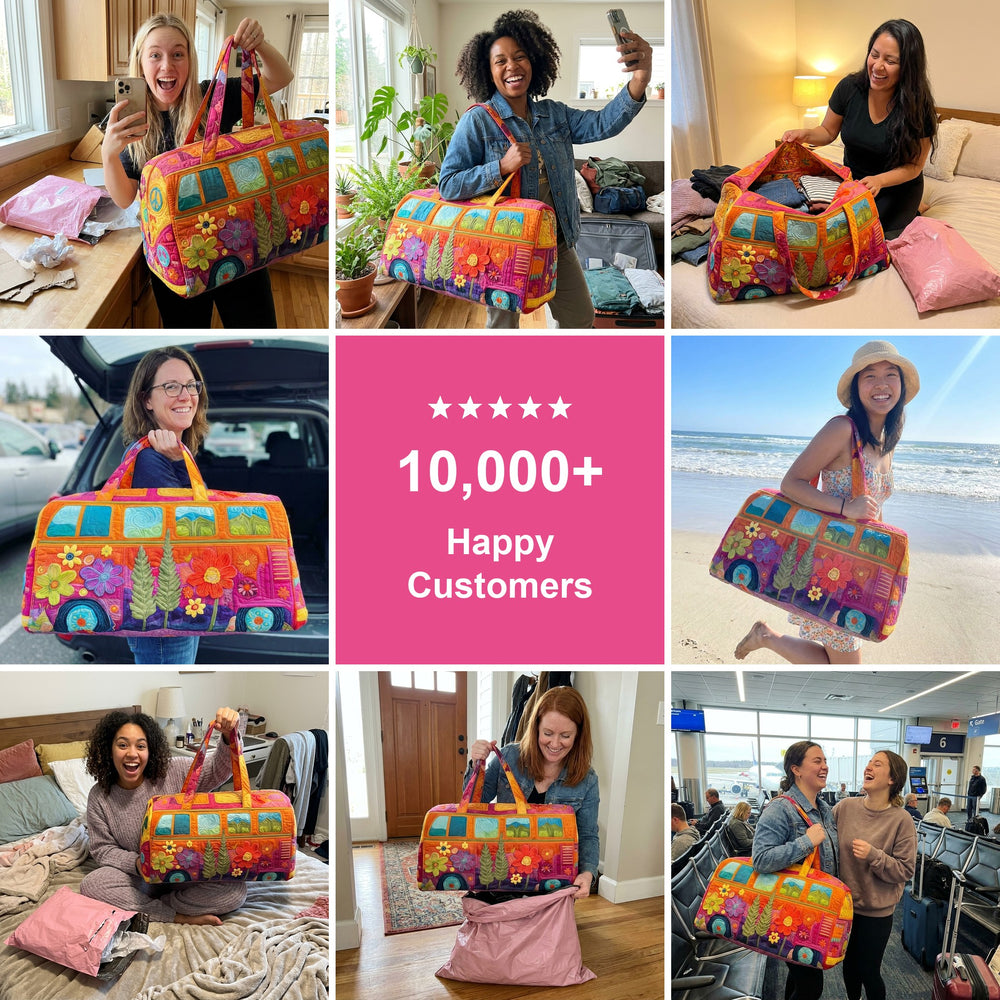 10,000+ happy Wander bag customers